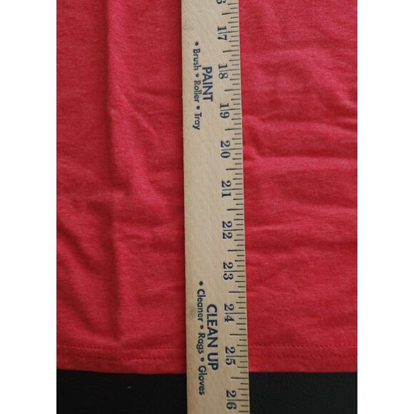 Tom and Jerry T-Shirt Cartoon Graphic Print Crew Neck Mens Size Medium Red EUC - Picture 9 of 9